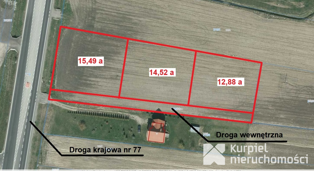 Działka na sprzedaż o pow. 0,00 m2