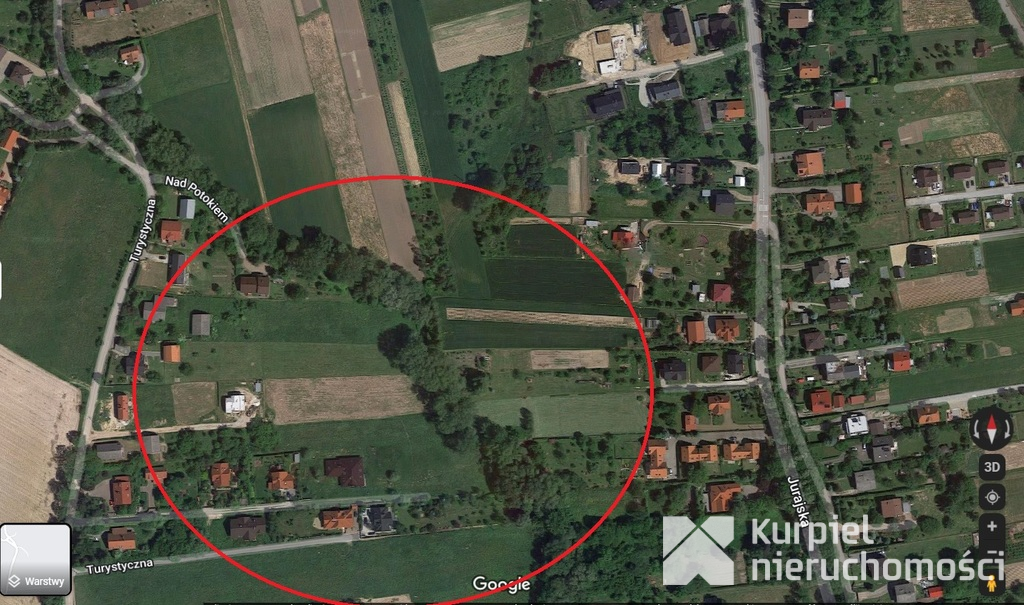 Działka budowlana 27 ar - Bolechowice obok Krakowa