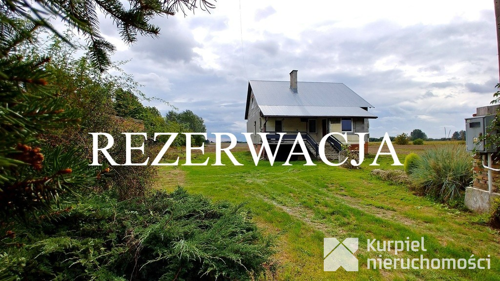 Dom jednorodzinny na 57-arowej działce k.Radymna