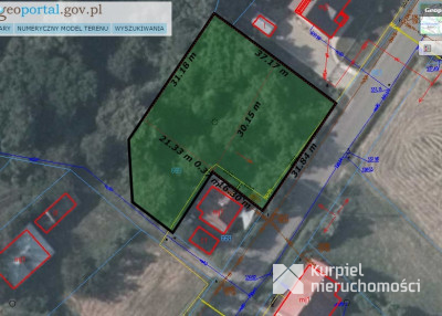 15-arowa działka pod budowę domu w Przemyślu