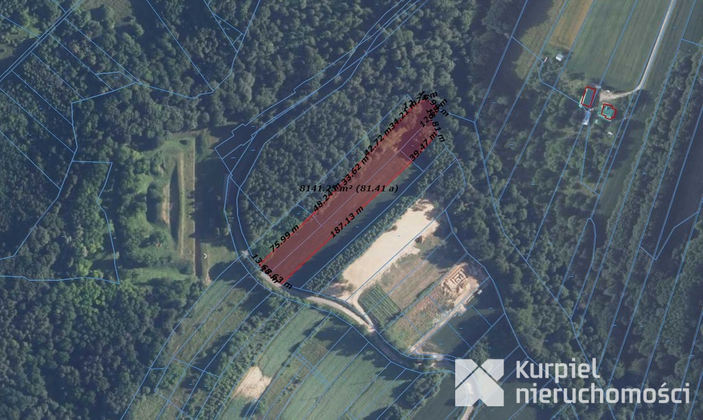 Na sprzedaż piękna działka budowlana w Kuńkowcach