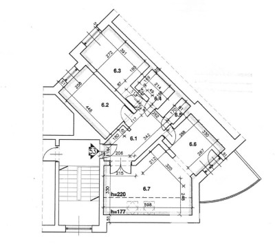 3 pokojowe z oddzielną kuchnią, ul Solskiego 70 m2