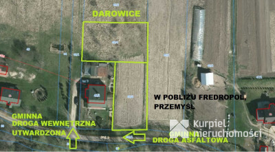 Działka na sprzedaż o pow. <span class="nowrap">1 600,00 m<sup>2</sup></span>