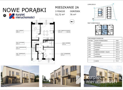 Kameralne osiedle | mieszkanie z ogrodem | 2 m.p