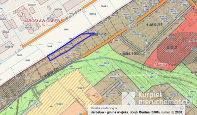 Działka w Muninie przy ul. Długiej 30 arów