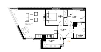 Apartament 3-pokojowy Goszczyńskiego