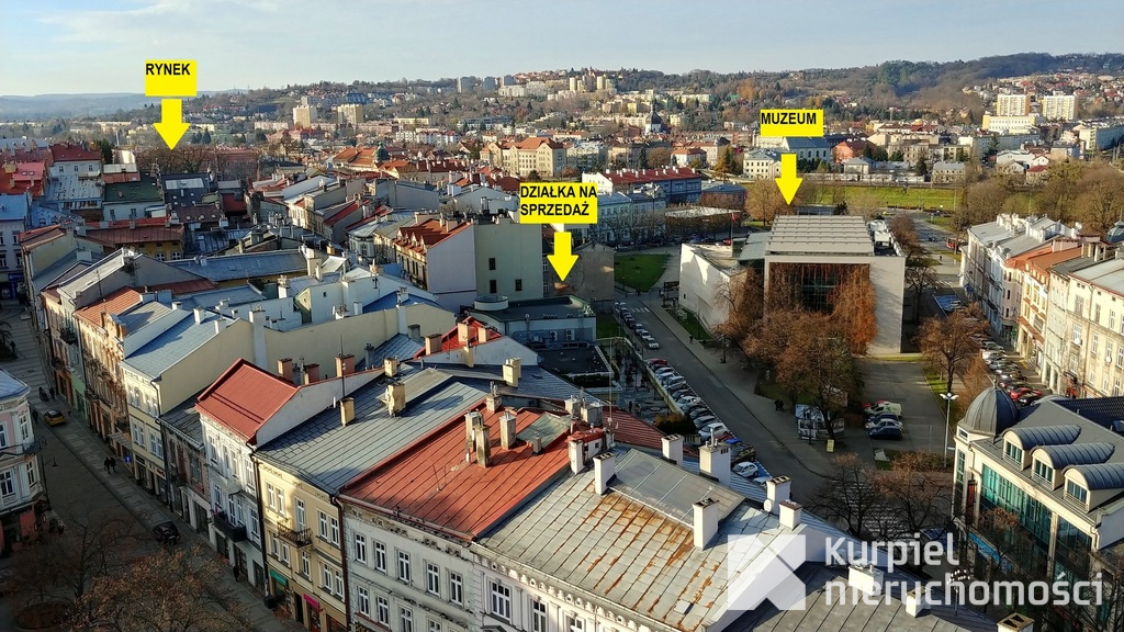 Działka inwestycyjna 7,86 ara w centrum Przemyśla