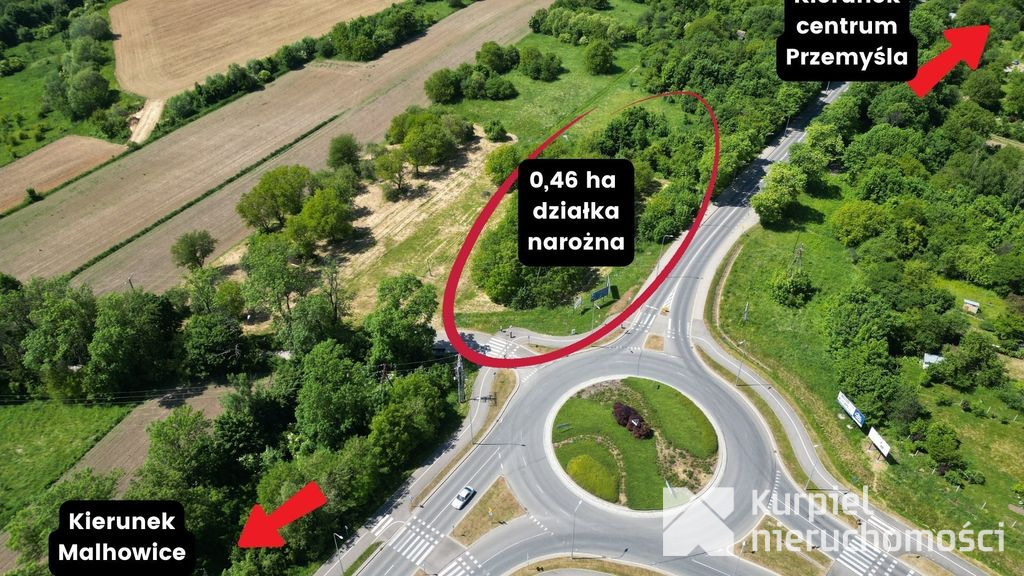 Dz. inwestycyjna przy Rondzie Tokarczuka Przemyśl