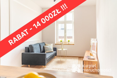 Rabat -14 000zł/nowe/wyposażone/top lokalizacja
