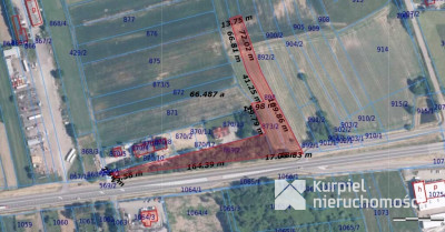 Działka Usługowa 65 a; 5km od Wieliczki