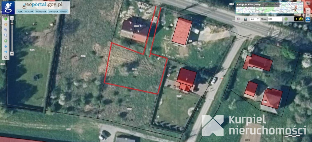 Bolechowice działka budowlana 9a