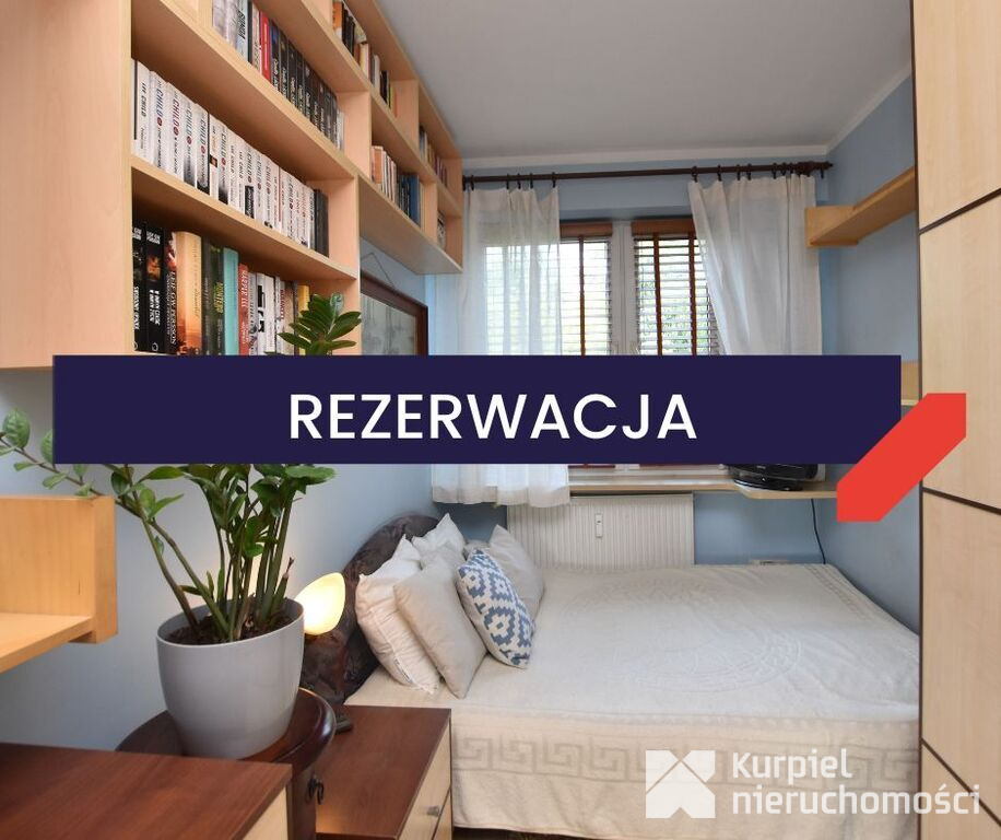 Przestronne mieszkanie na Kazanowie, 3 pok. balkon