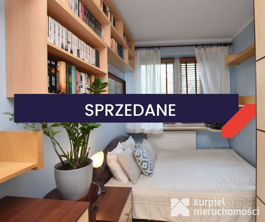 Przestronne mieszkanie na Kazanowie, 3 pok. balkon