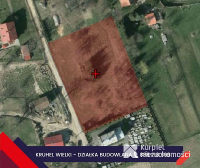 Działka budowlana – Kruhel Wielki 33 ary