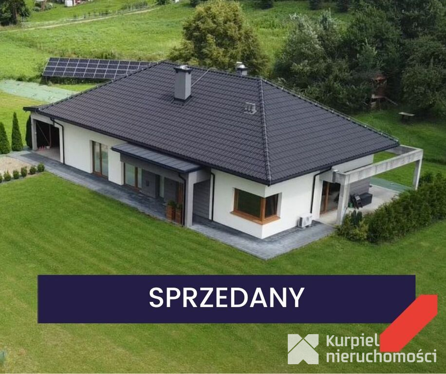 Ekonomiczny samowystarczalny dom parterowy