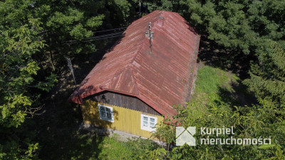 Drewniany dom z klimatem na dużej działce