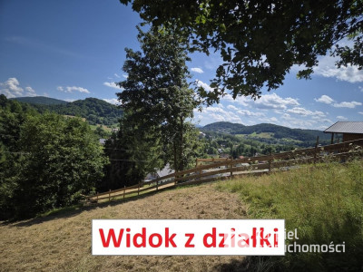 Widokowa działka w Bieszczadach niedaleko Soliny