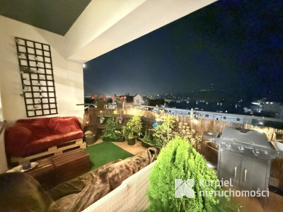 Piękny apartament z widokiem na panoramę miasta