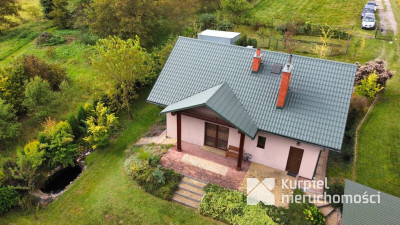 Dom na sprzedaż z ogrodem i prywatnym lasem