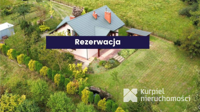 Dom na sprzedaż z ogrodem i prywatnym lasem