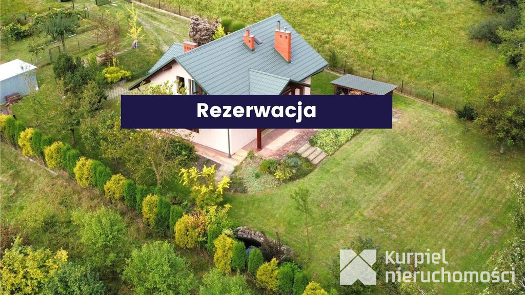 Dom na sprzedaż z ogrodem i prywatnym lasem
