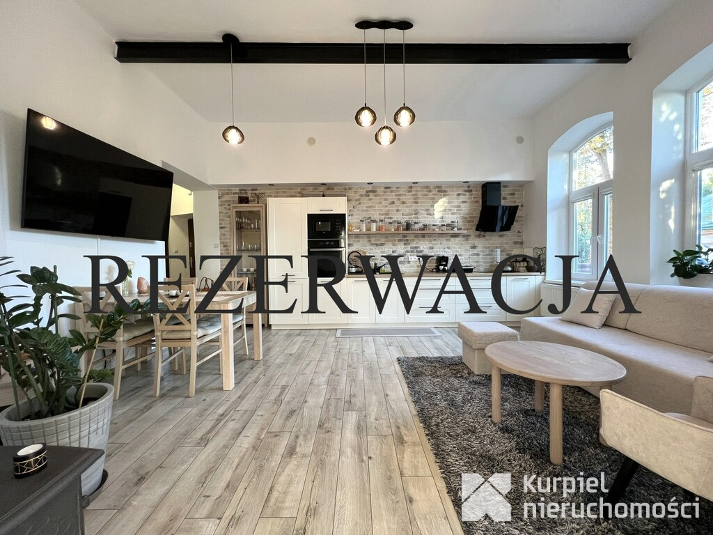 Apartament nad Sanem z widokiem na miasto