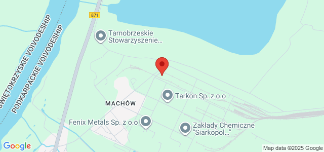 Działka przemysłowa 2,81 ha Tarnobrzeg - Machów