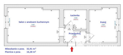 Kawalerka po remoncie/umeblowana/parter