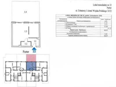 Mieszkanie z tarasem 2 pokoje Green Estate