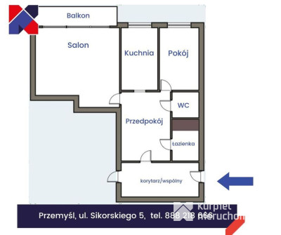 Mieszkanie os. Rycerskie 2 pokoje piękny widok