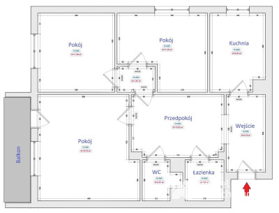 Przestrzenne 3 - pokojowe na parterze/os.Rycerskie