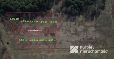 Działka rekreacyjna | WZ | Cienkie
