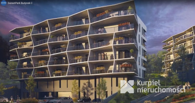 Mieszkanie w nowym bloku z garażem i komórką