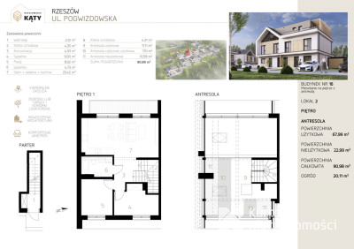 Apartament z antresolą w nowej inwestycji