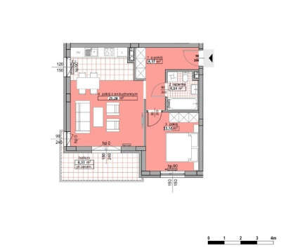 Gotowe mieszkanie | Narożne | 2 pokoje z aneksem