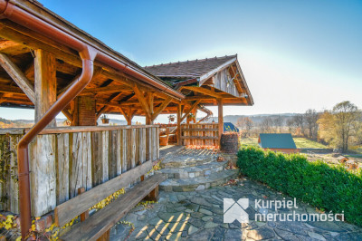 Działka z domem SSZ + winniczka