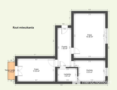 Blok, I piętro, możliwość garażu na osiedlu