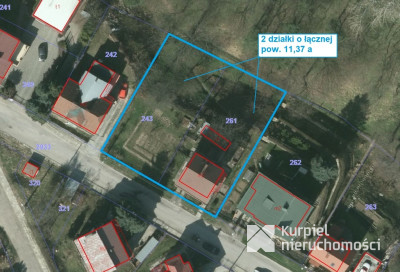 Dom z dodatkową działką w świetnej lokalizacji