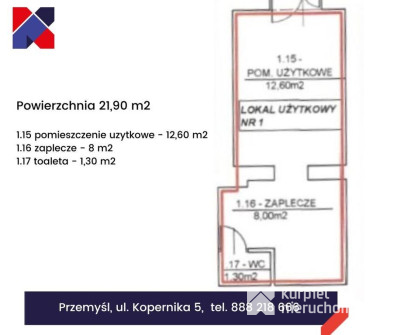 Lokal przy dworcu PKP ul. Kopernika