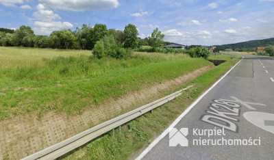 Ładna płaska działka w Olszanach gmina Krasiczyn