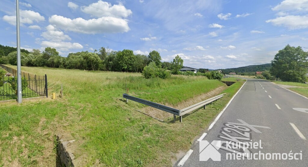 Ładna płaska działka w Olszanach gmina Krasiczyn