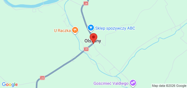 Ładna płaska działka w Olszanach gmina Krasiczyn