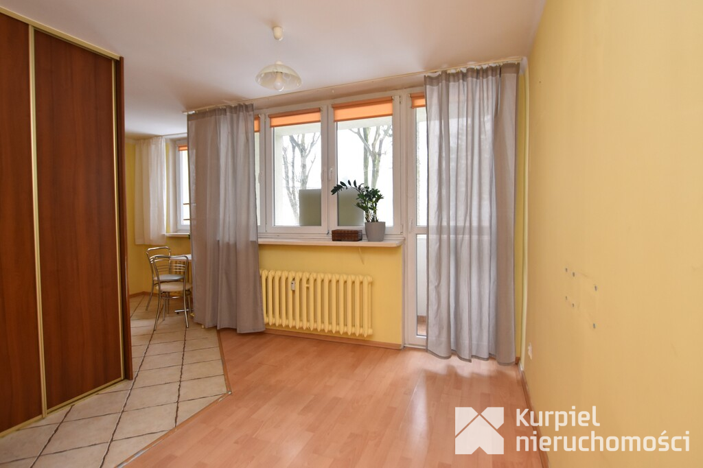 Przytulna kawalerka z balkonem parter Glazera