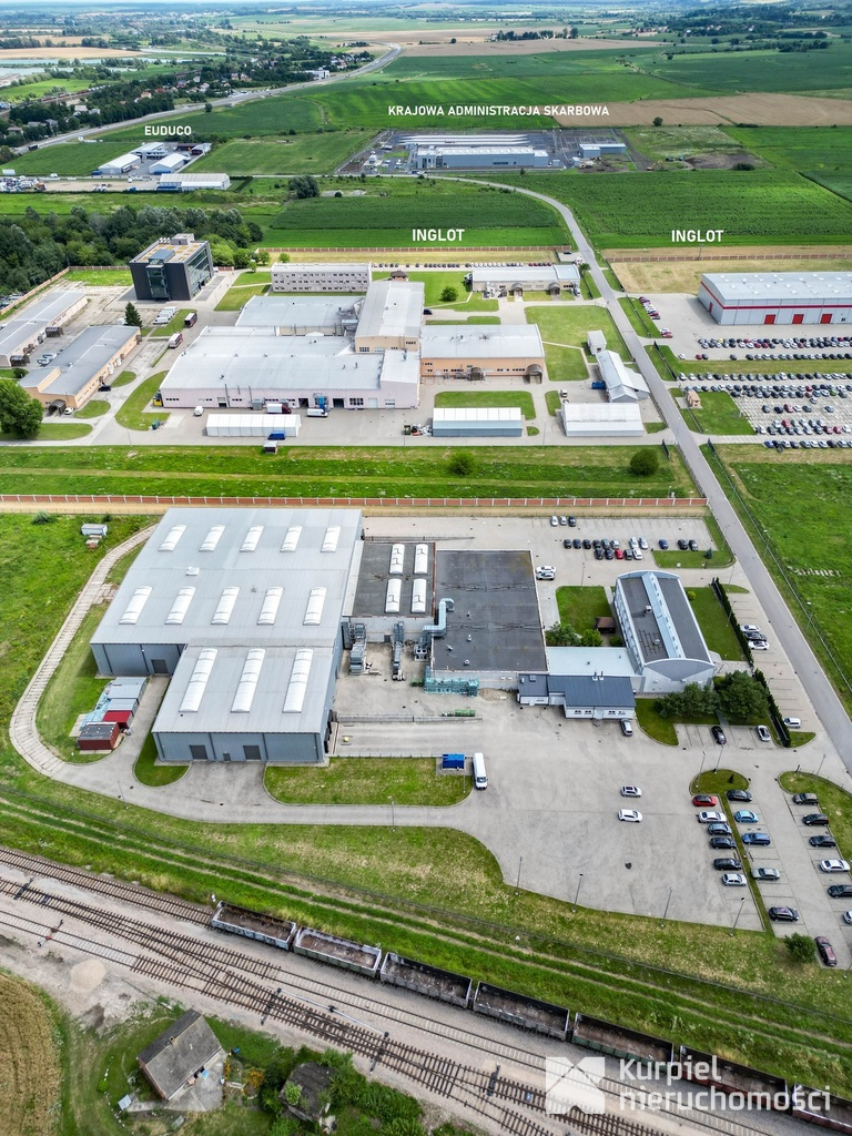 Nowoczesna hala magazynowa wysokiego składowania