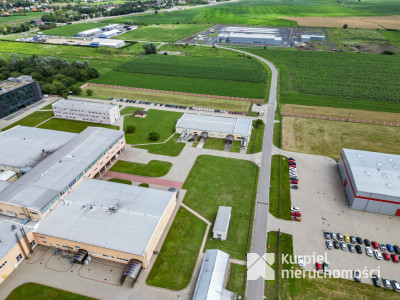 Nowoczesna hala magazynowa wysokiego składowania