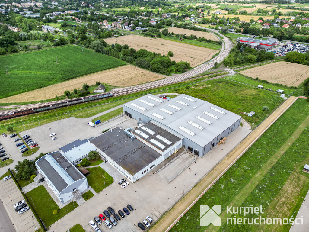 Nowoczesna hala magazynowa wysokiego składowania