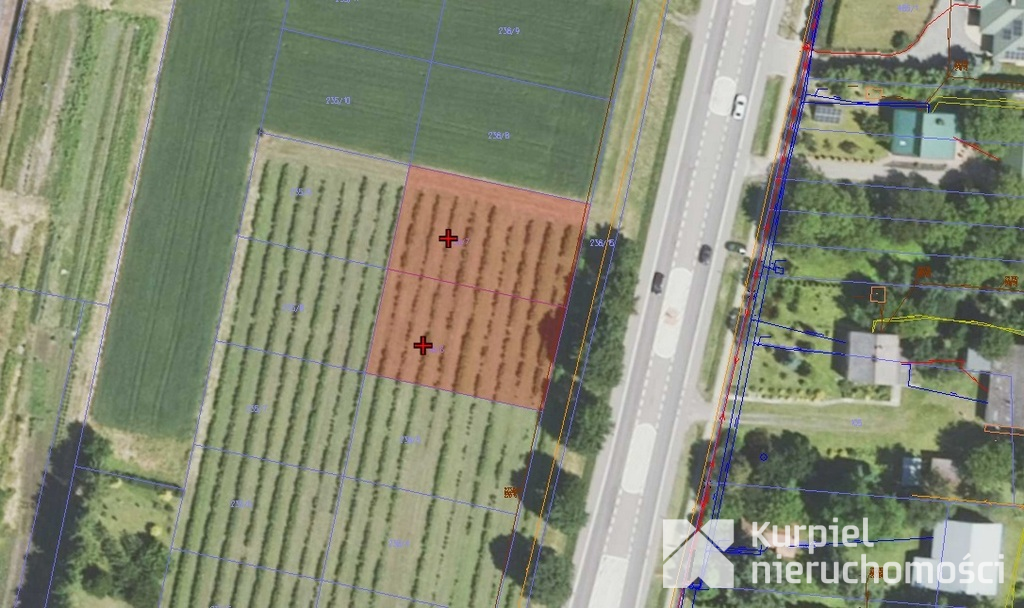 Działki inwestycyjne w Orłach pod usługi