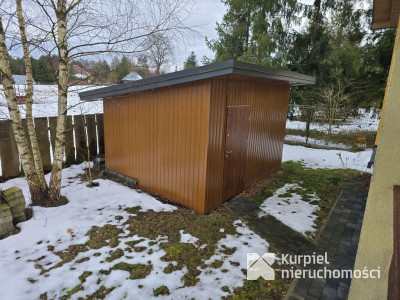 Murowany domek z działką 8 ar blisko zalewu