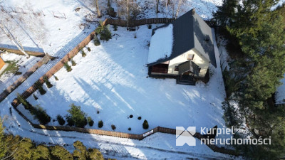 Murowany domek z działką 8 ar blisko zalewu