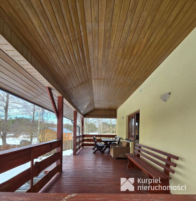 Murowany domek z działką 8 ar blisko zalewu